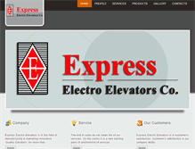 Tablet Screenshot of expresselevators.info